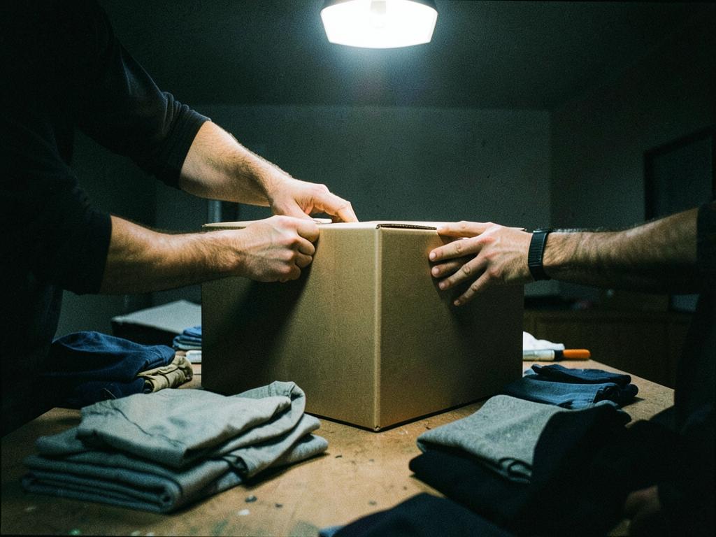 Packing a Shedd order for shipping
